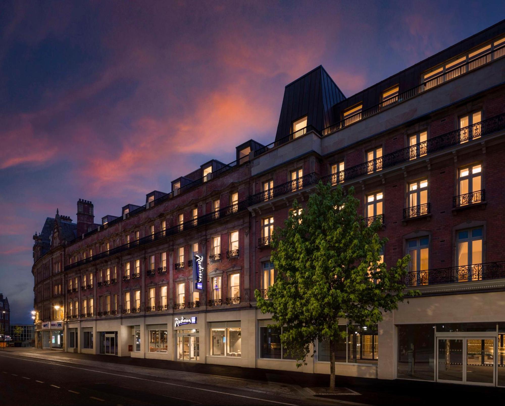Radisson Blu Hotel, Sheffield Buitenkant foto